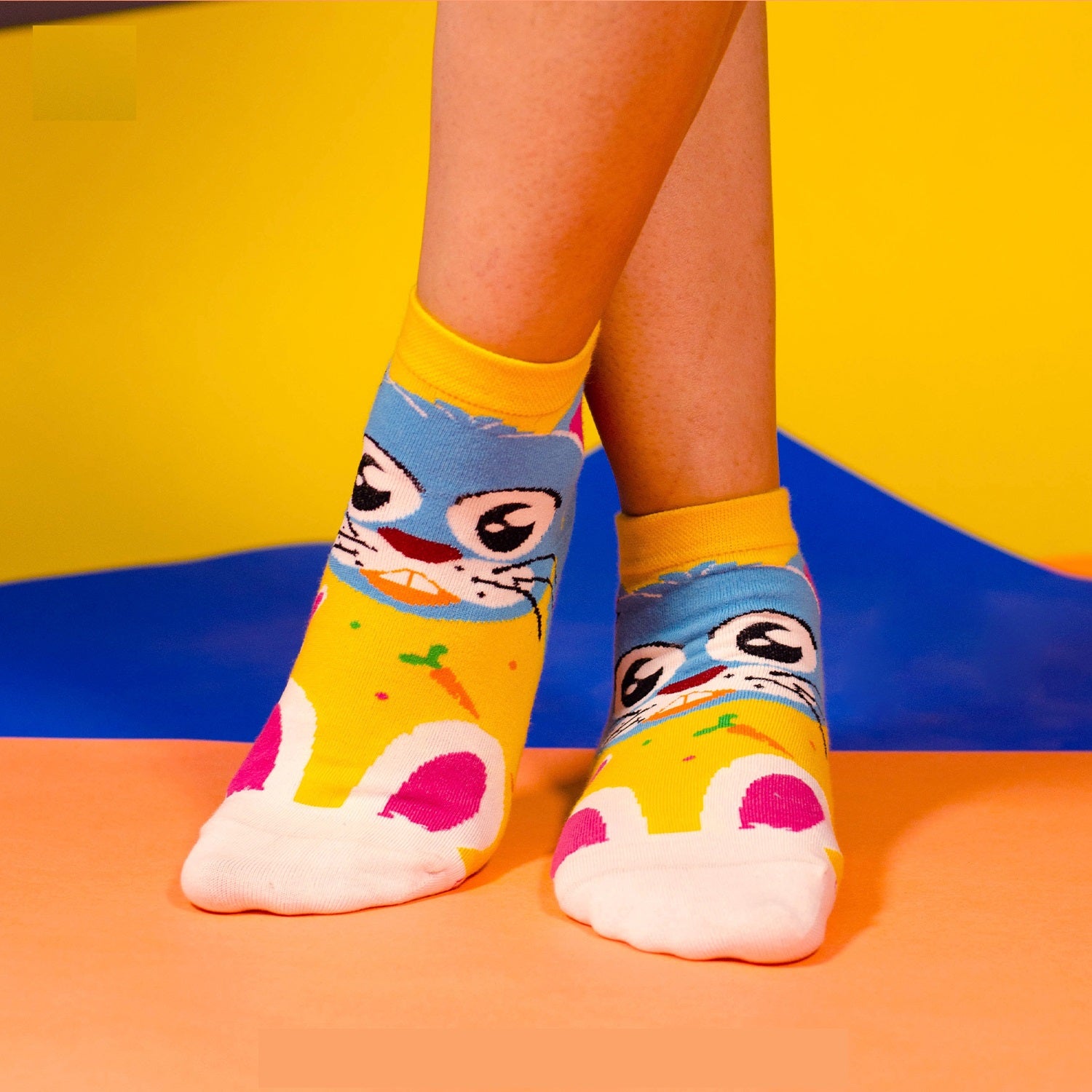 Bunny Racing Socks Cute-Bunny edition - Papa Socks
